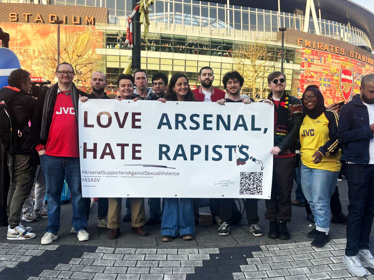 Arsenal Supporters Against Sexual Violence: ‘There is a culture of silence around sexual violence in football’
