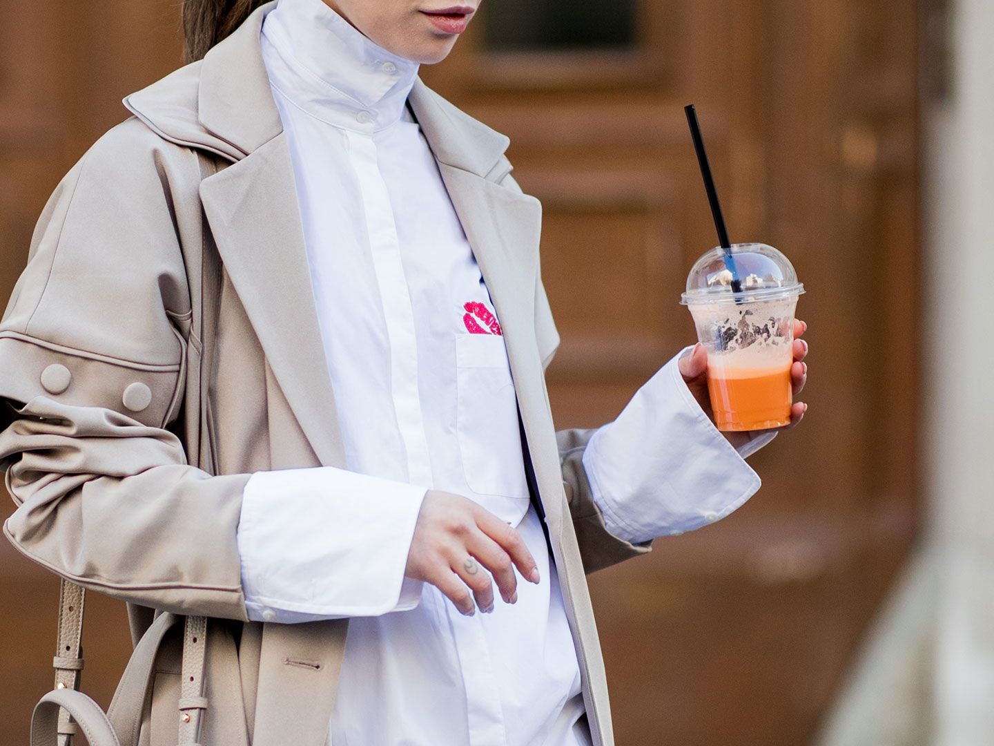 I drank carrot juice every day for a month to get a tan - and this is the result…