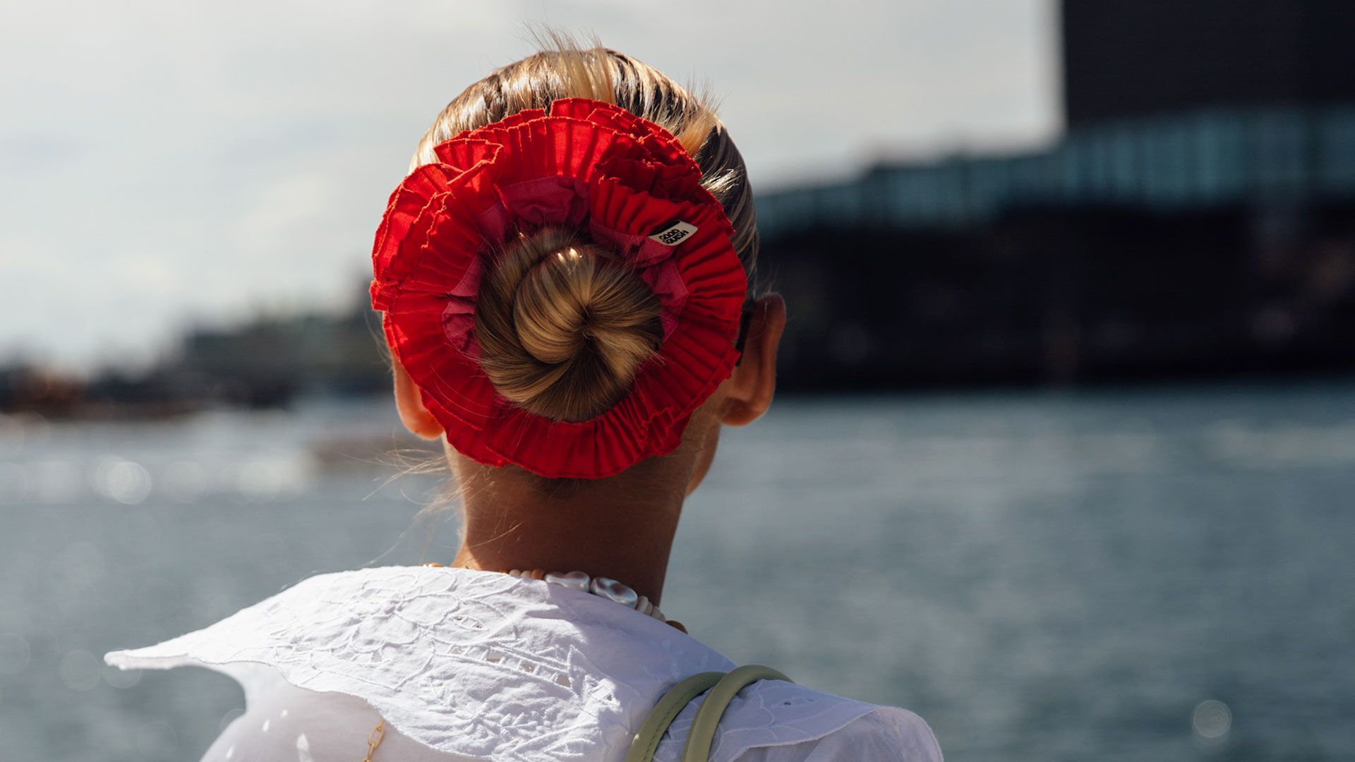 Image may contain Person Hair and Bun
