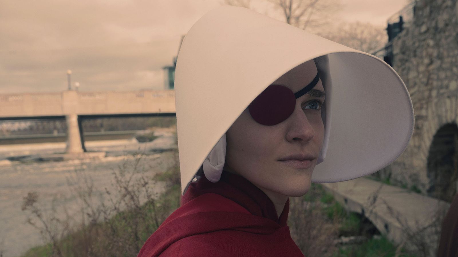 Image may contain Madeline Brewer Clothing Hat Photography Cap Face Head Person Portrait and Accessories