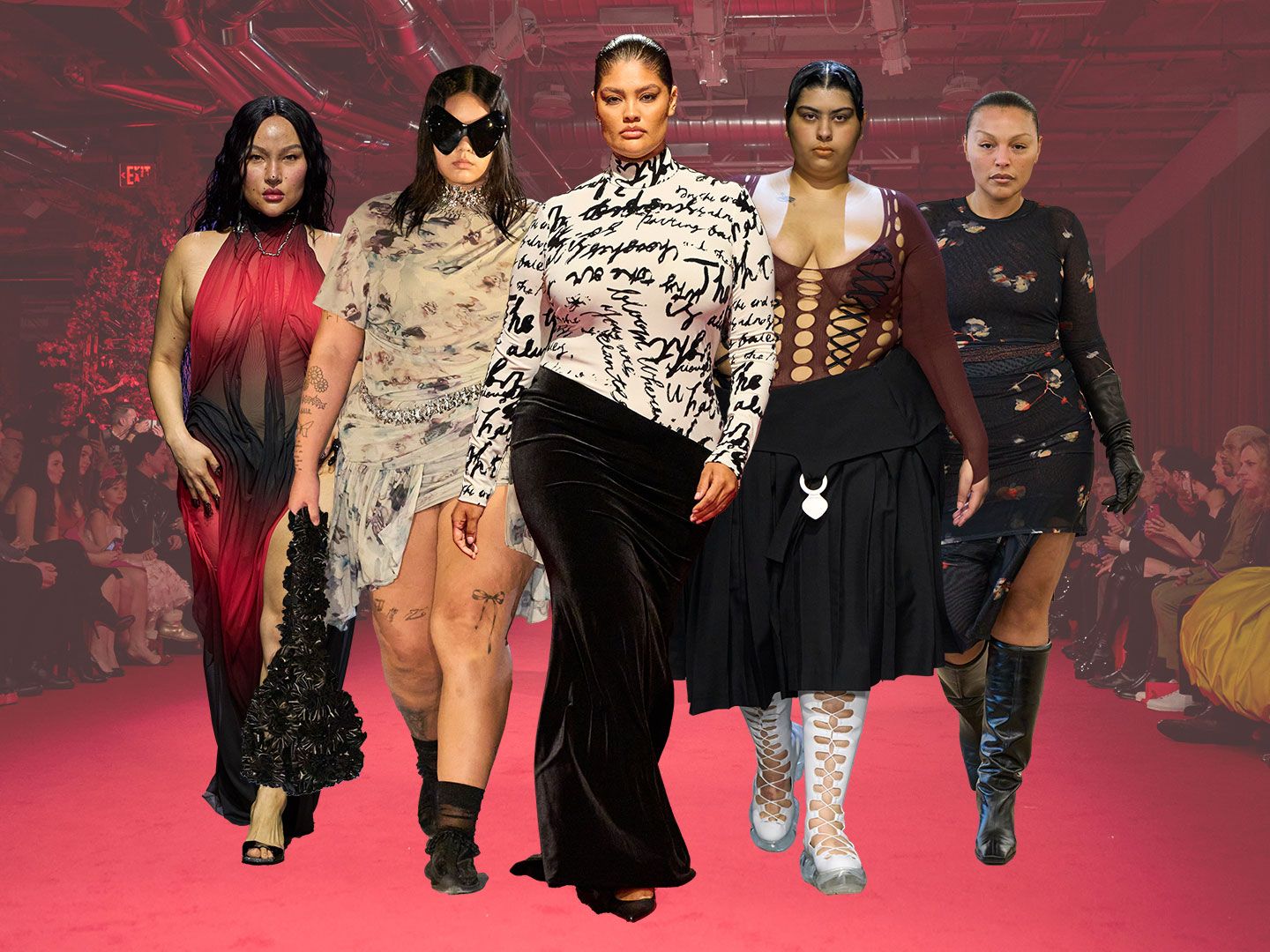 This is exactly how many plus size models walked during fashion month