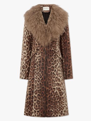 Image may contain Clothing Coat Fur and Overcoat